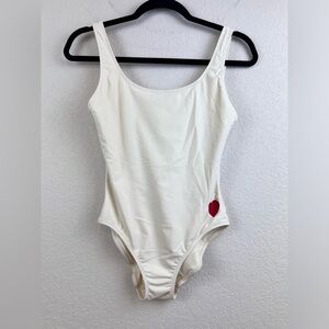 Solid and Striped Anne Marie One piece Swimsuit Size Small